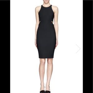 Elizabeth and James Lela Dress Black cut out dress size 4